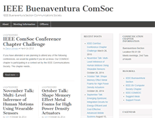 Tablet Screenshot of comsoc.ieee-bv.org